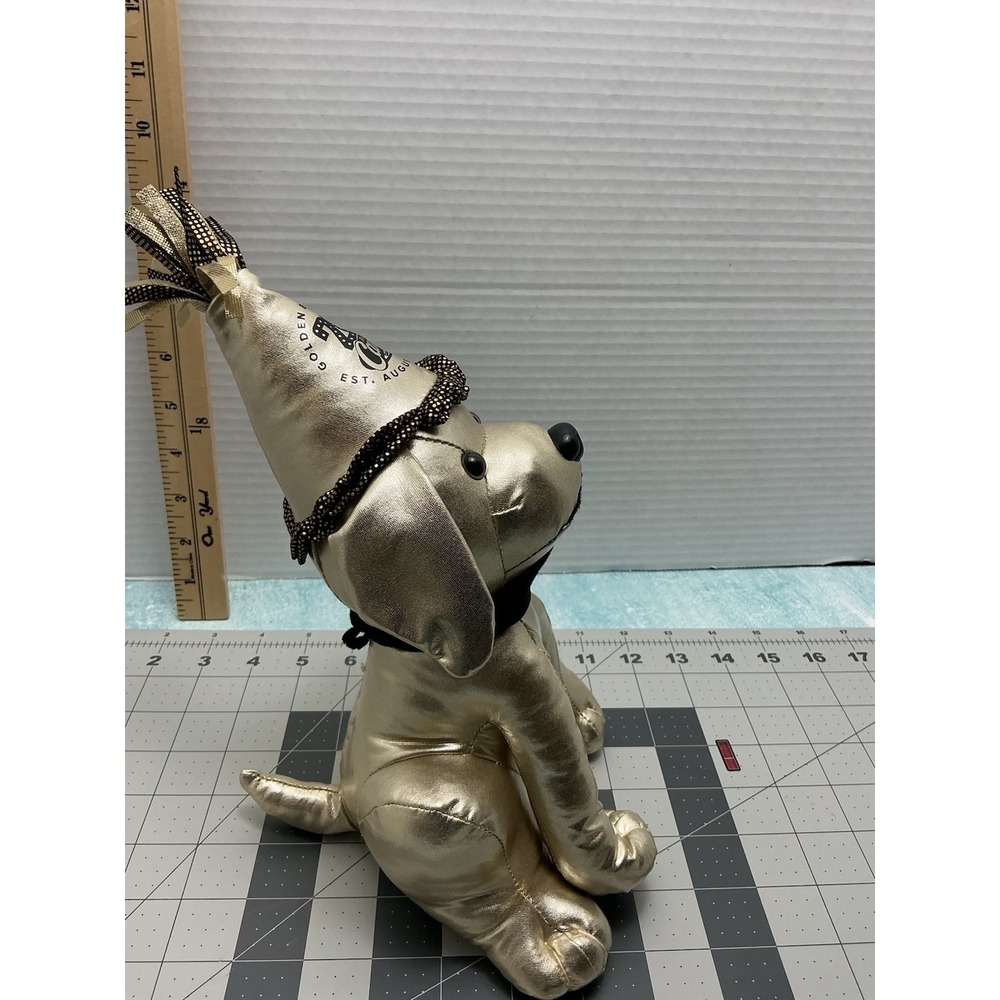 Raising Canes‎ Plush Dog Gold Limited Edition 28th Golden Birthday With Tag - Picture 6 of 8